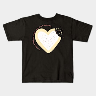 pop tart heart Kids T-Shirt